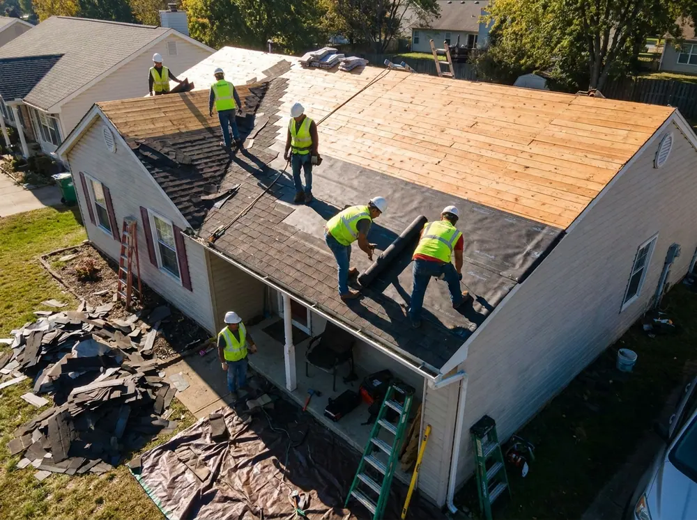 Full Tear-Off & New Roof — Bainbridge Island, WA